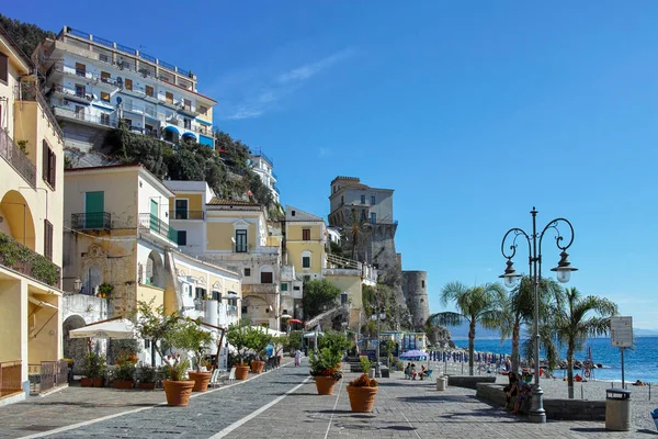 Cetara Italia Julio 2019 Ciudad Cetara Costa Amalfi — Foto de Stock