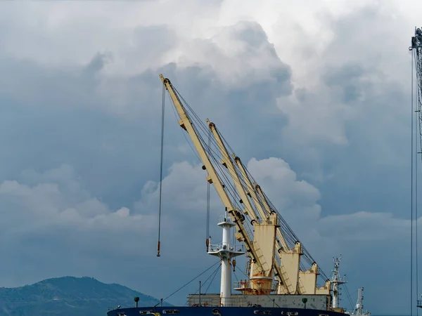 Sea Transportation Grain Bulk Carrier — Stock Photo, Image