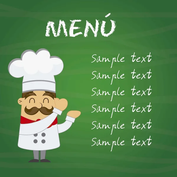 Menu vector — Stockvector