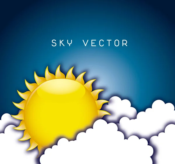 Nebe vektor — Stockový vektor