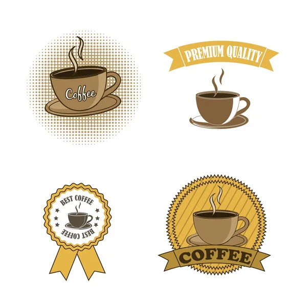 Coffee vector — Stock Vector