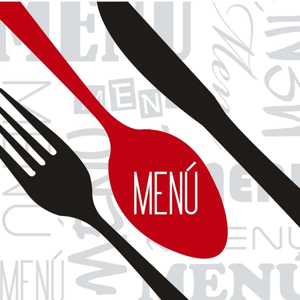 Menu vector — Stock Vector