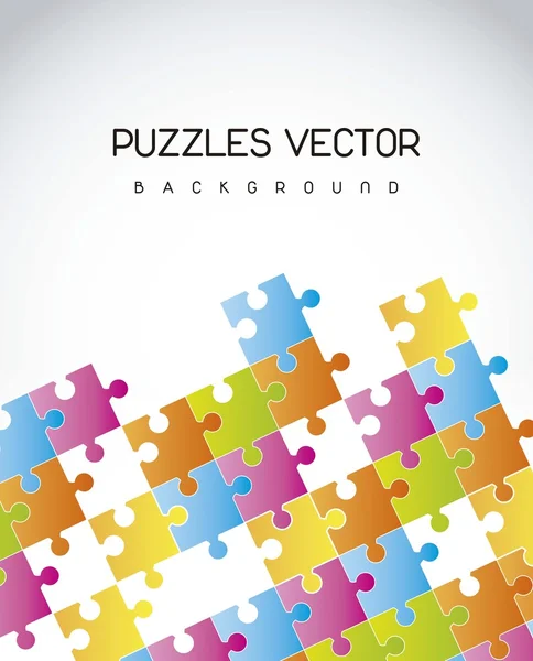 Puzzles — Stok Vektör
