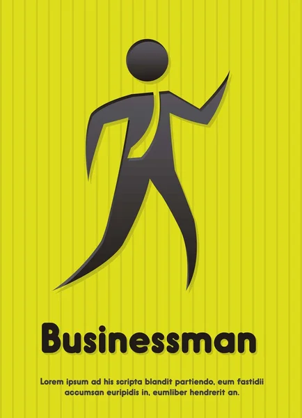 Businessman — Stock Vector