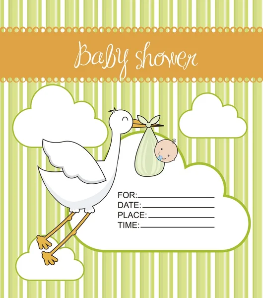 Baby shower — Wektor stockowy