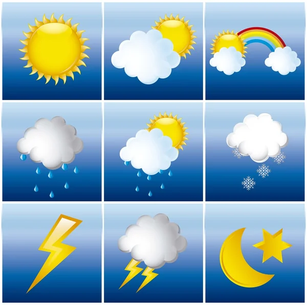 Changement climatique — Image vectorielle