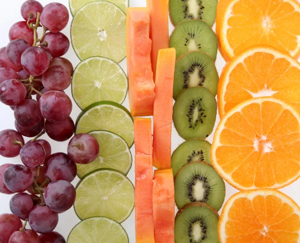 Sliced fruits — Stock Photo, Image