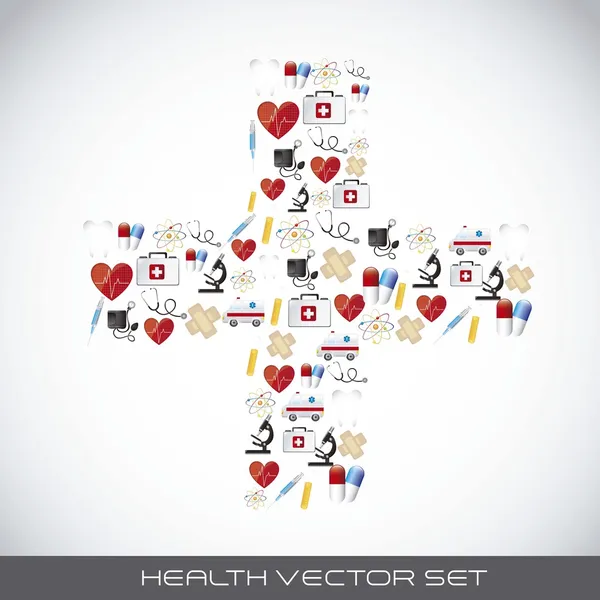 Hälsa vektor — Stock vektor