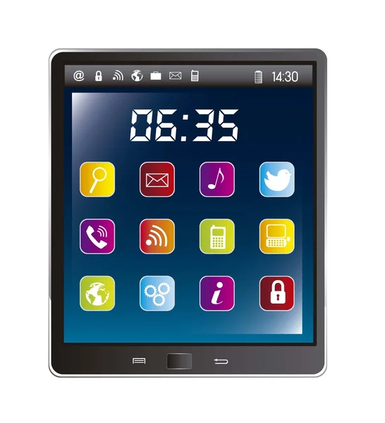 Tablet PC — Stock vektor