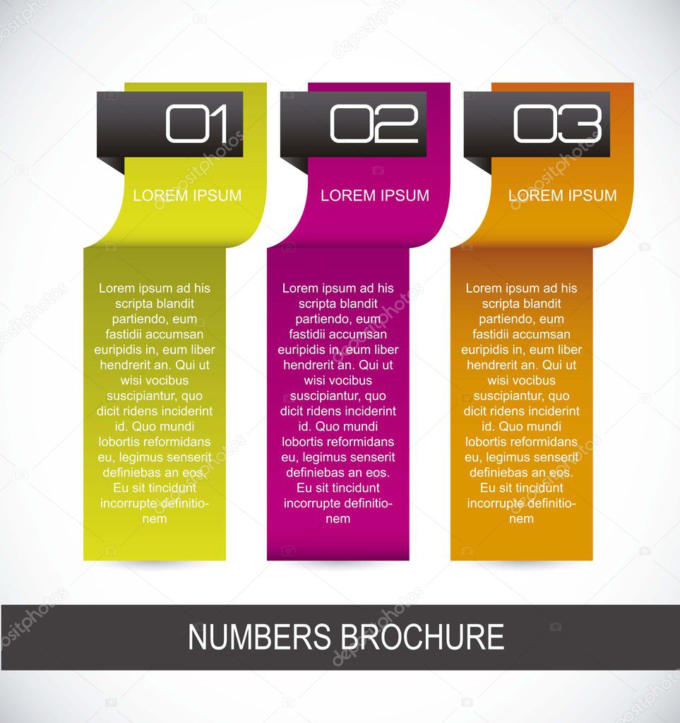 numbers brochure