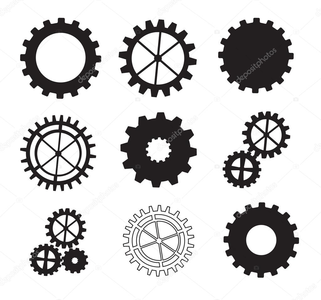 Black gears