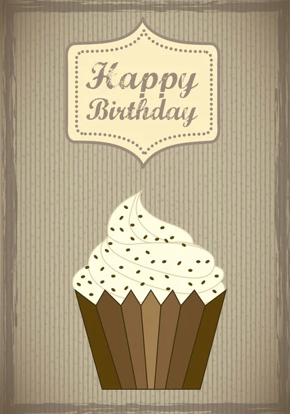 Carte d'anniversaire — Image vectorielle