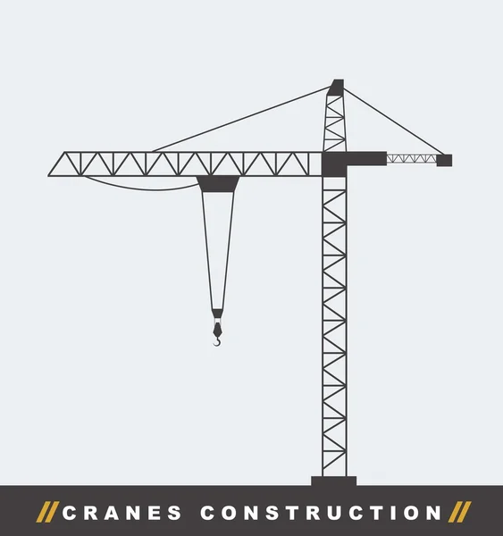 Grue de construction — Image vectorielle