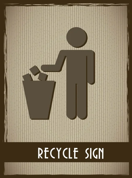 リサイクル標識 — ストックベクタ