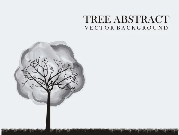 Träd abstrakt — Stock vektor