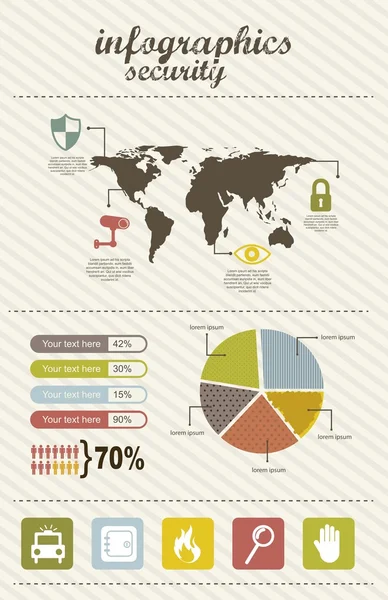 Informationsgrafik — Stock vektor