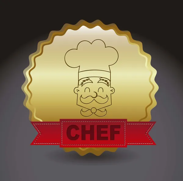 Icono del chef — Vector de stock