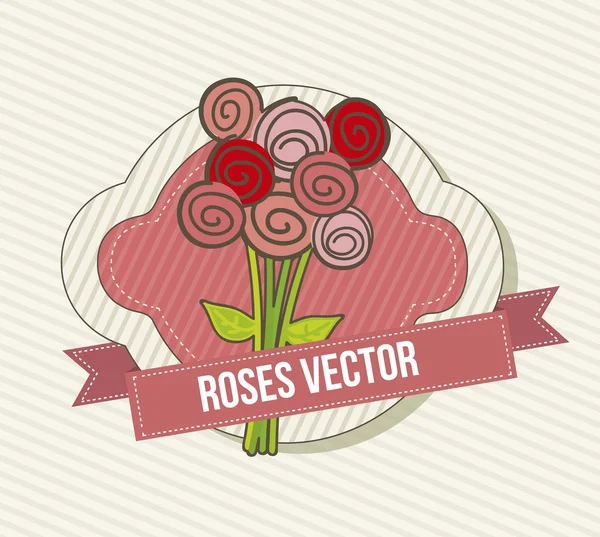 Rosor vektor — Stock vektor