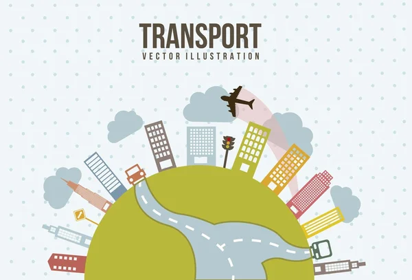 Transports — Image vectorielle