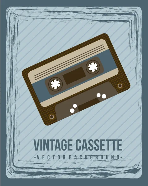 Cassette — Stockvector