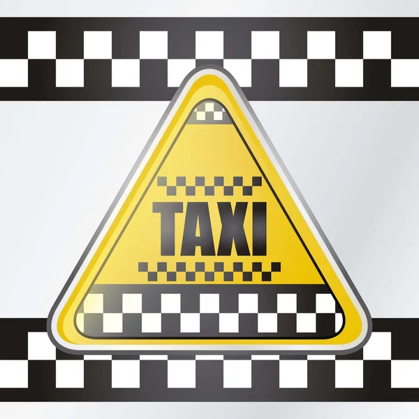 Icônes de taxi — Image vectorielle