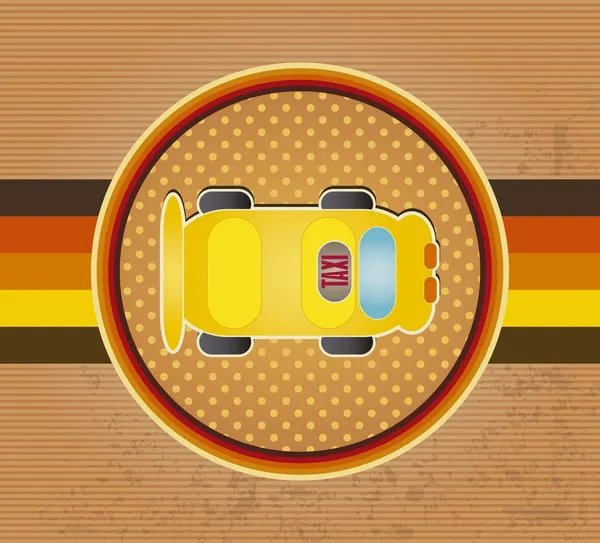 Taxi ikony — Stockový vektor
