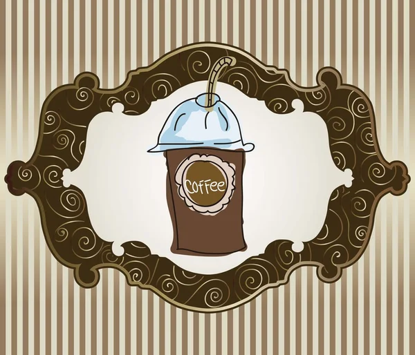 Ícones de café — Vetor de Stock