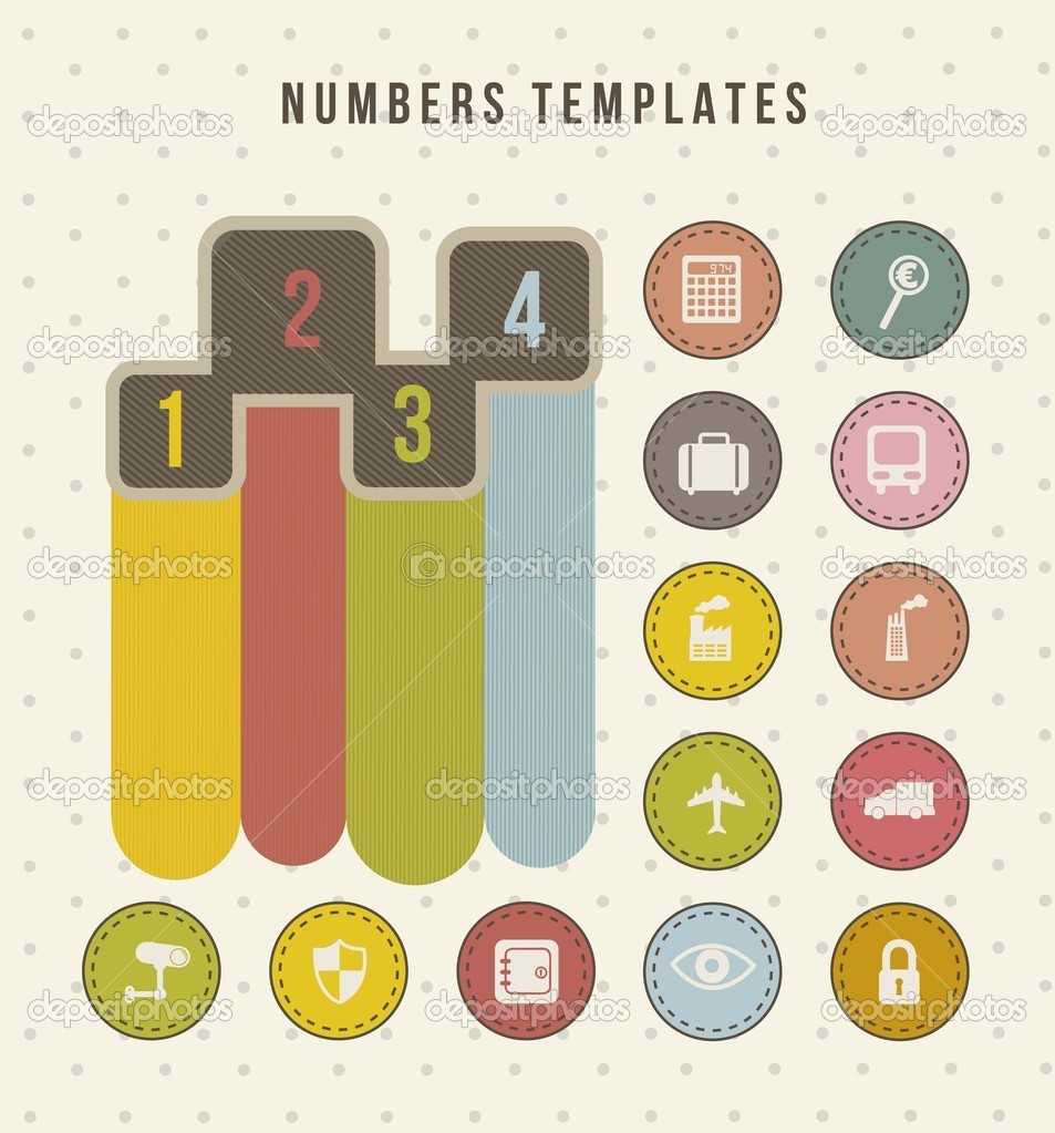 numbers templates