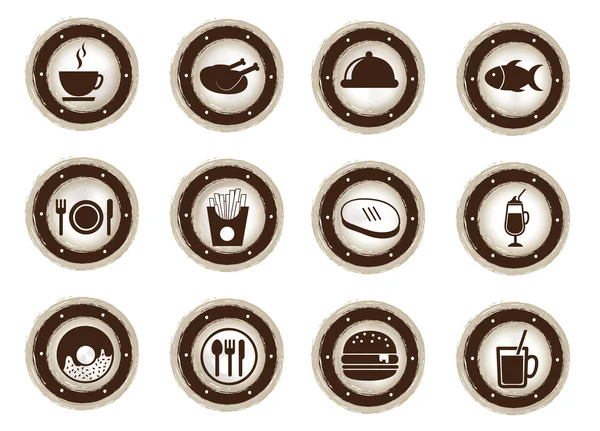 Menu icons — Stock Vector