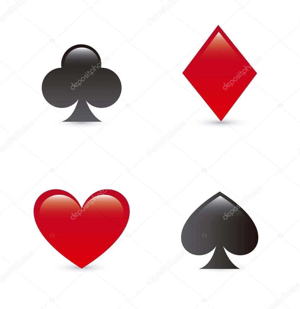 playing cards symbols