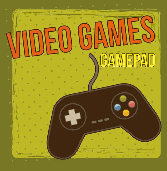Gamepad — Stockvektor