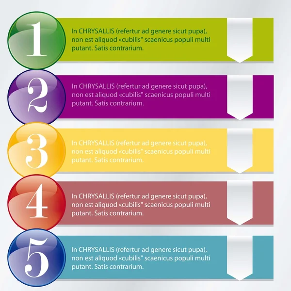 Numbers Brochure — Stock Vector © yupiramos 17051109