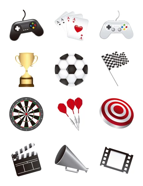 Games iconen — Stockvector