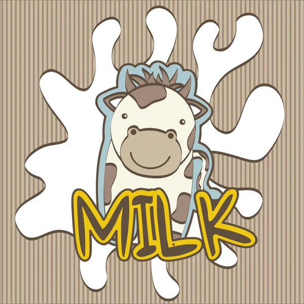 Milk vector — Stock Vector