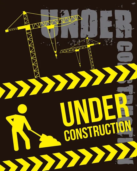 Under construction — Stock Vector