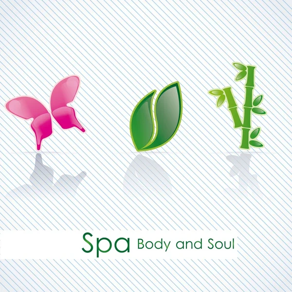 Spa Icons — Stock Vector