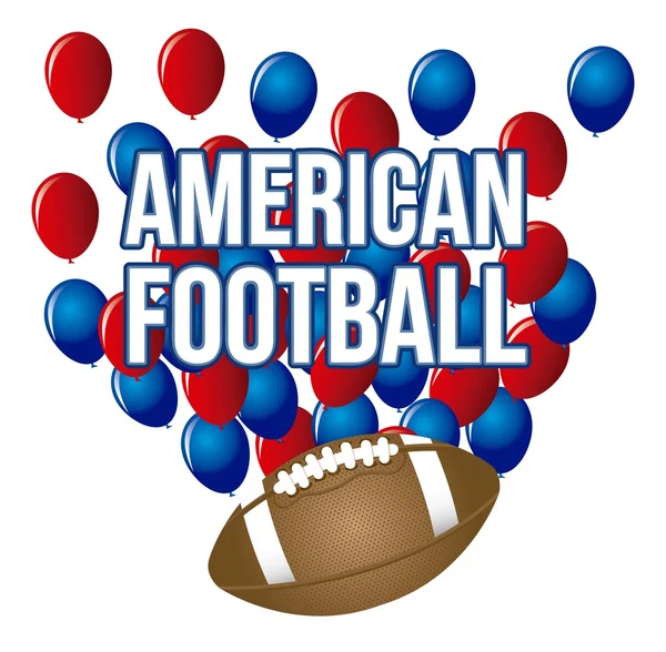 Football americano — Vettoriale Stock