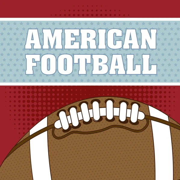 Football américain — Image vectorielle