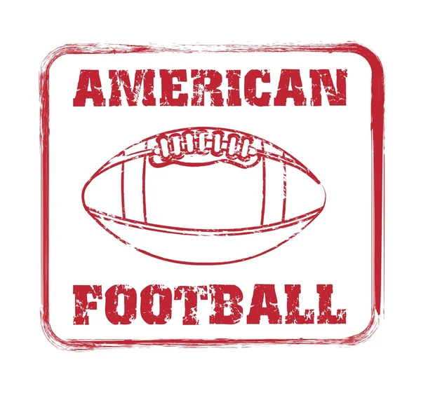 American football — Stock Vector