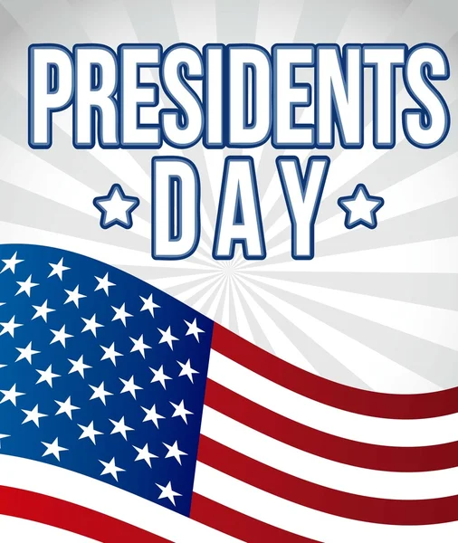 Presidents day — Stock Vector