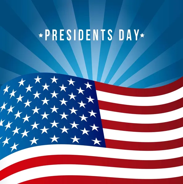 Presidents day — Stock Vector