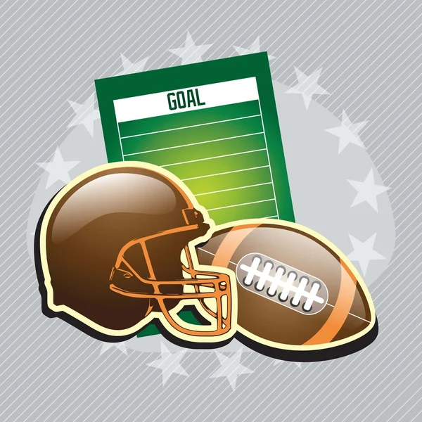 American Football — Stock Vector