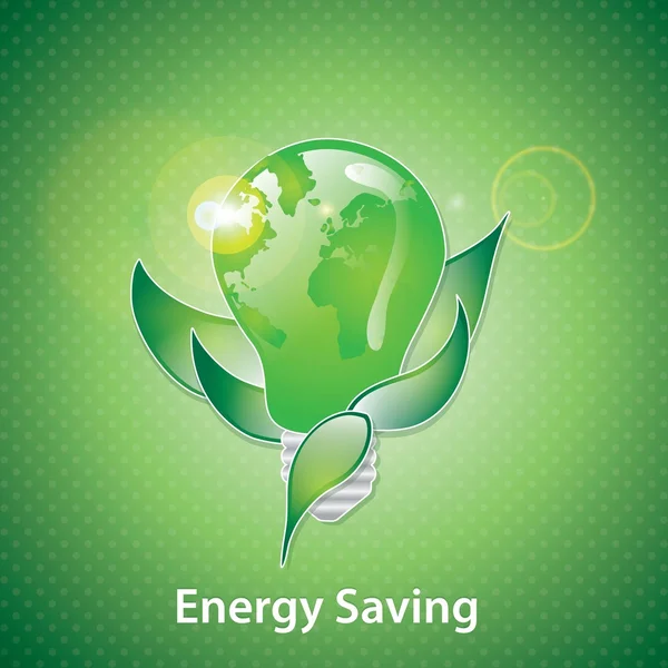 Ahorro de energía — Archivo Imágenes Vectoriales