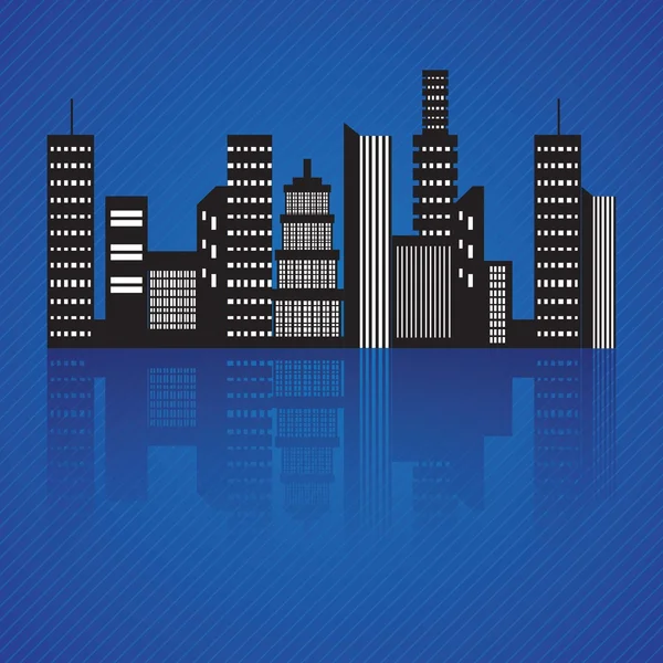 City Skyline — Stock Vector