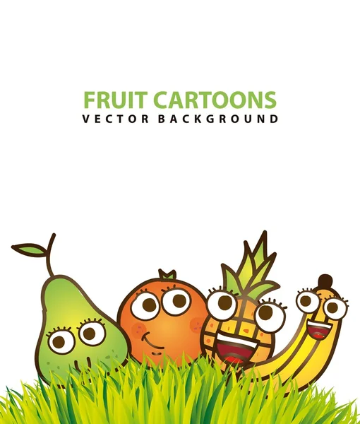 Vector de frutas — Vector de stock