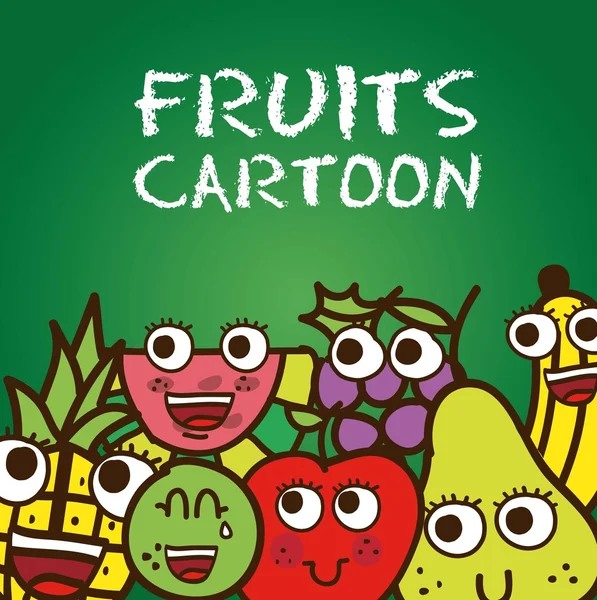 Vector de frutas — Vector de stock