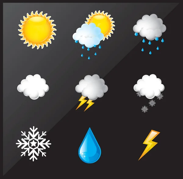 Weather — Stock Vector