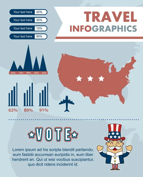 Informationsgrafik — Stock vektor