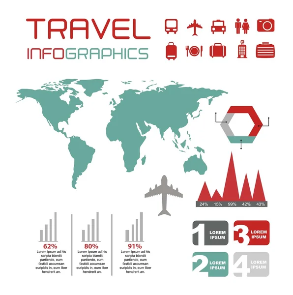 Infografica Illustrazione Stock