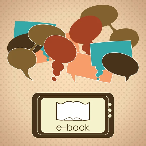 Κατεβάσετε ebook — Διανυσματικό Αρχείο